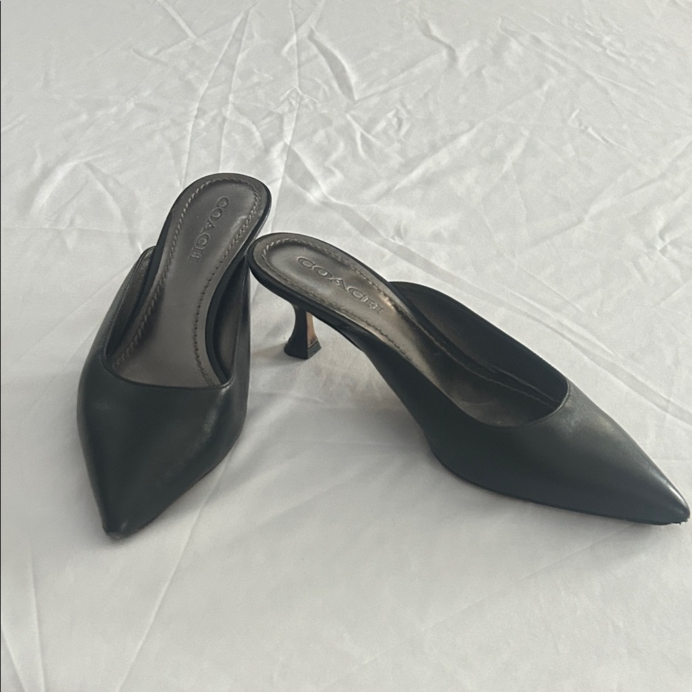 Coach Elegant Black Women's Heels
